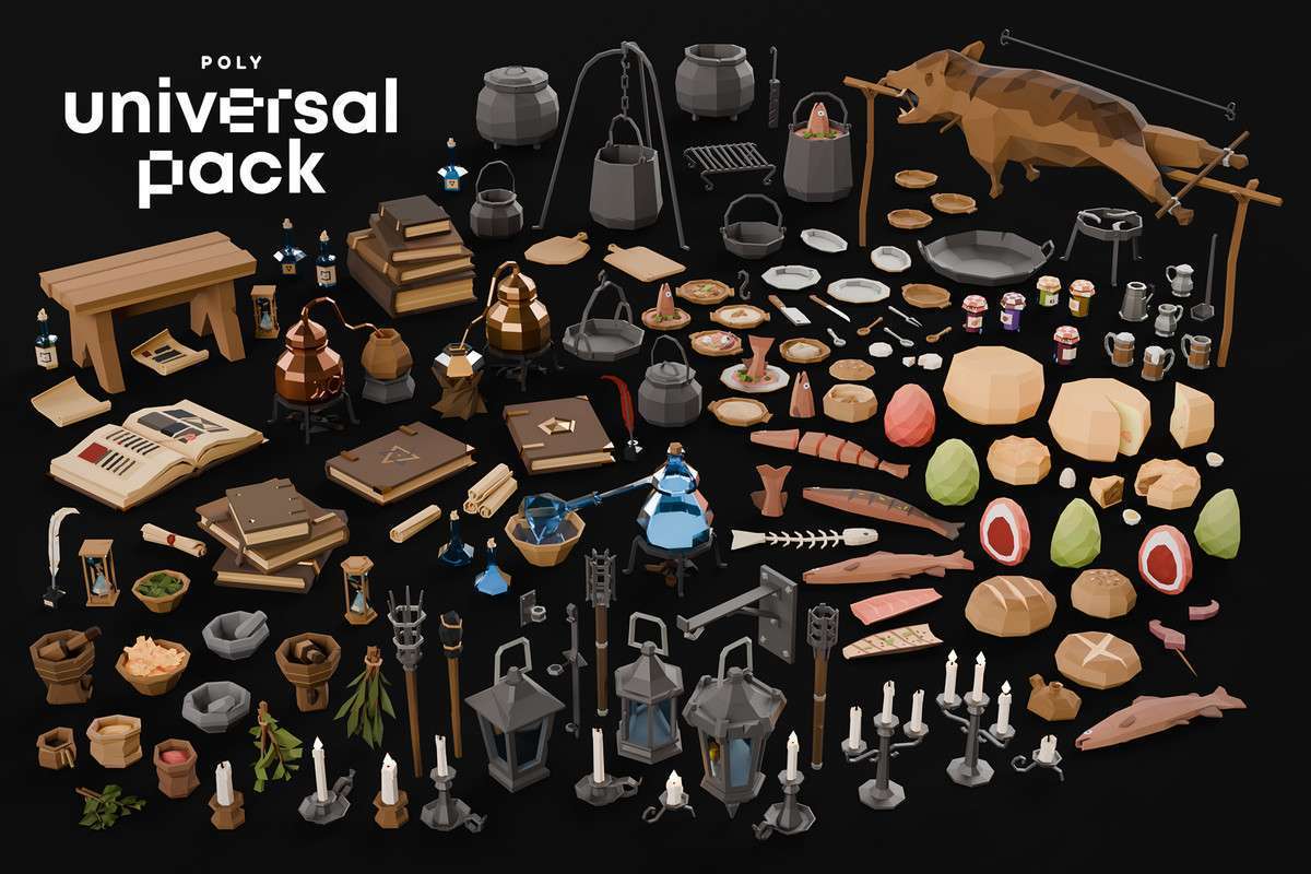 Poly Universal Pack Screenshot {loop_index}