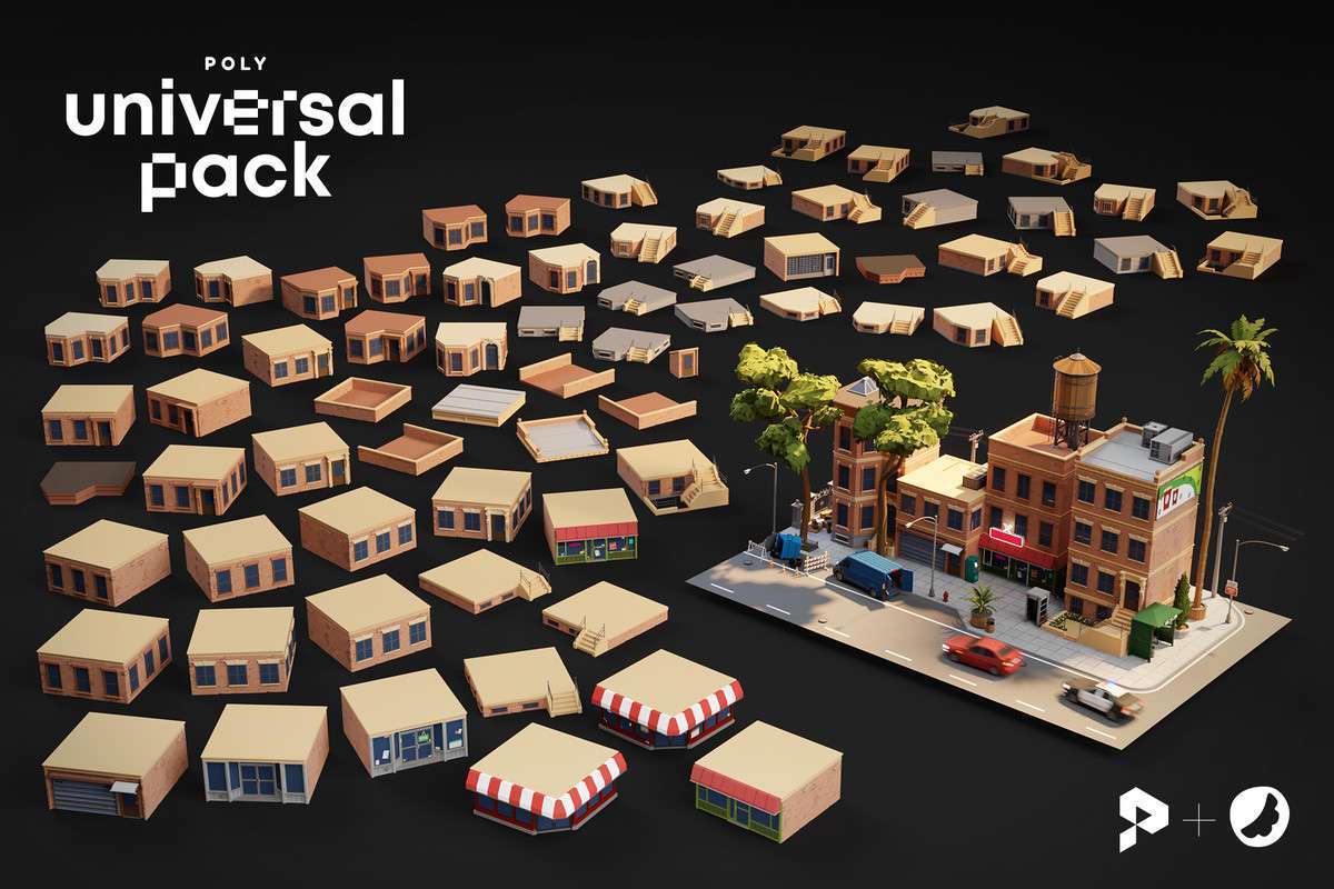 Poly Universal Pack Screenshot {loop_index}