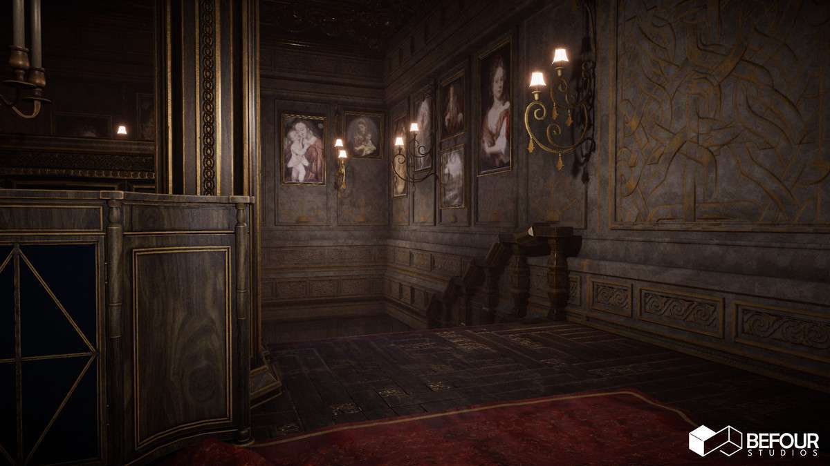 Victorian Mansion Environment Screenshot {loop_index}