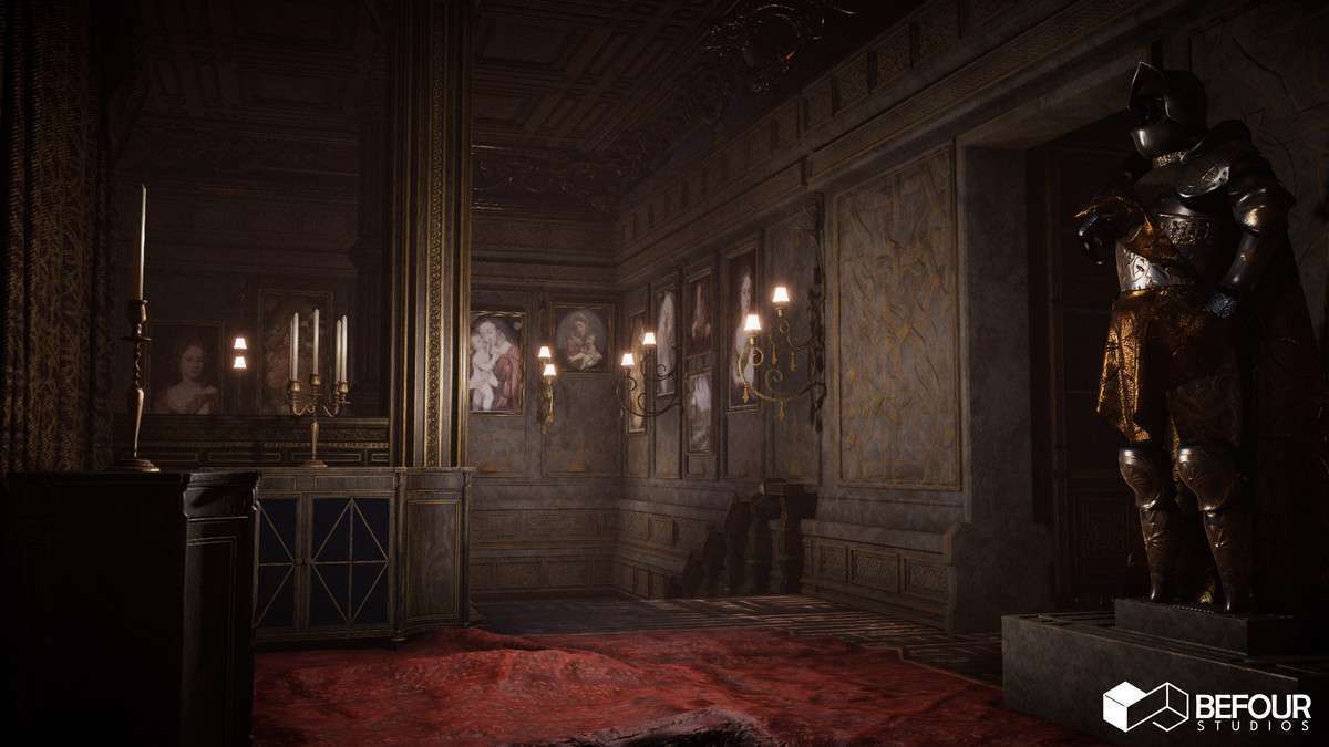 Victorian Mansion Environment Screenshot {loop_index}
