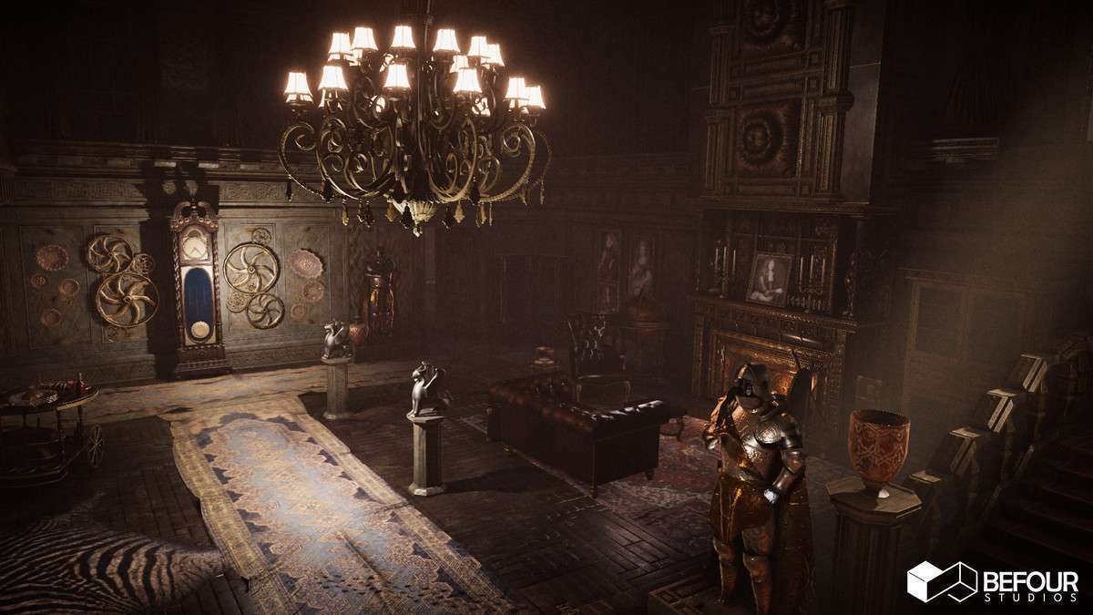 Victorian Mansion Environment Screenshot {loop_index}