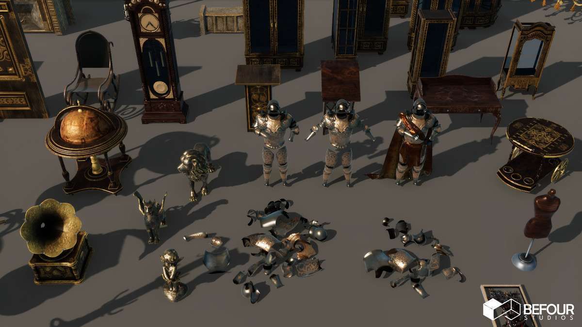Victorian Mansion Environment Screenshot {loop_index}