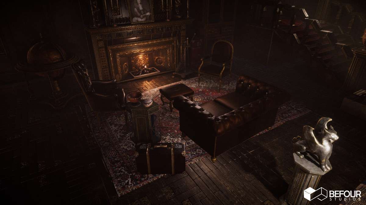 Victorian Mansion Environment Screenshot {loop_index}