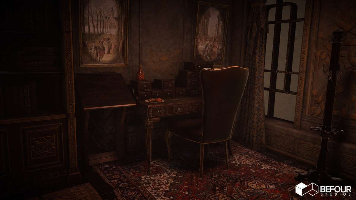 Victorian Mansion Environment Screenshot {loop_index}