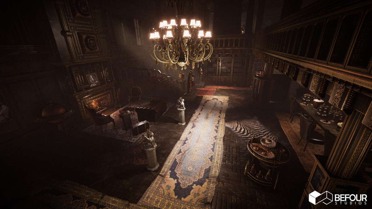Victorian Mansion Environment Screenshot {loop_index}