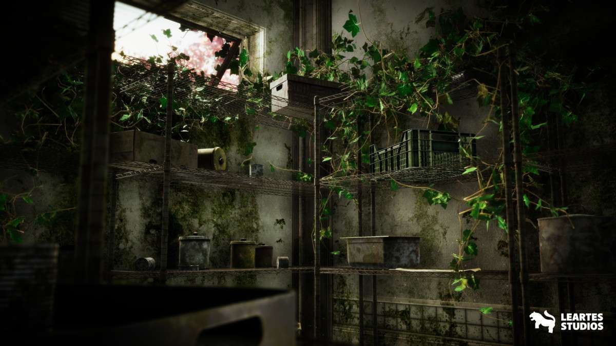 Post-Apo American Diner Environment / Exterior + Interior Screenshot {loop_index}