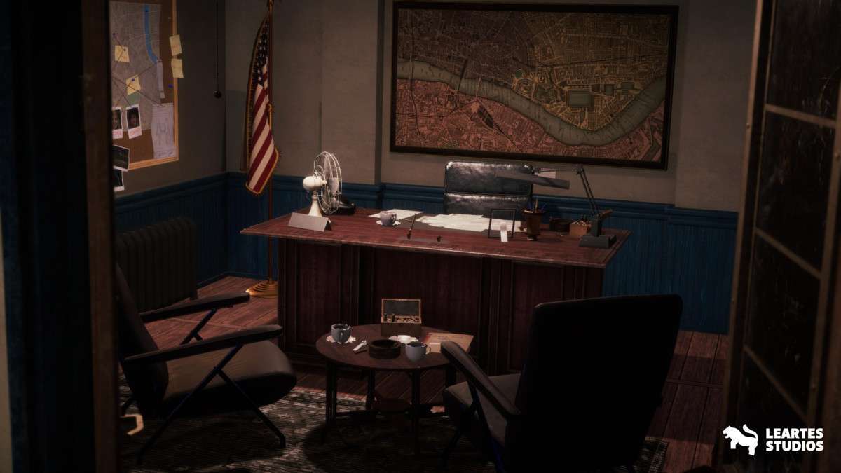Retro Police Station Environment / Exterior + Interior Screenshot {loop_index}