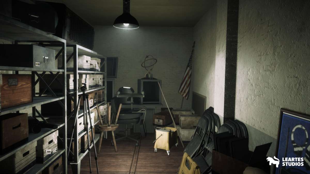Retro Police Station Environment / Exterior + Interior Screenshot {loop_index}
