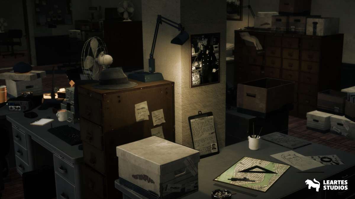 Retro Police Station Environment / Exterior + Interior Screenshot {loop_index}