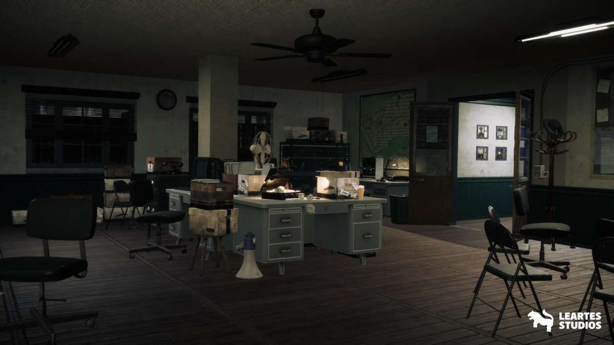 Retro Police Station Environment / Exterior + Interior Screenshot {loop_index}