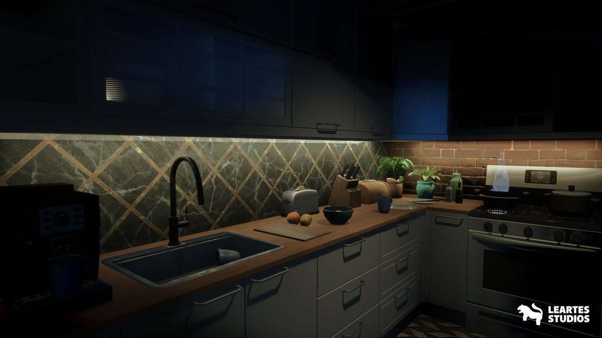 Student Apartment Interior Screenshot {loop_index}