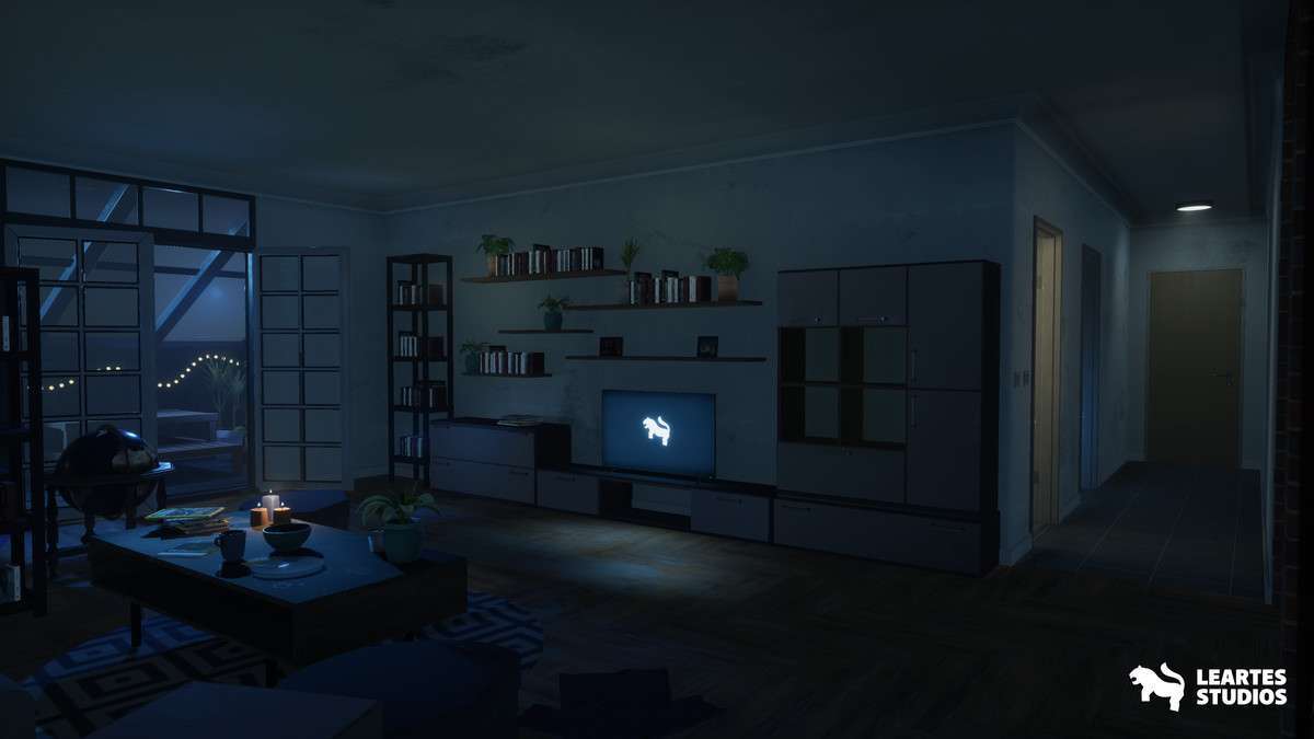 Student Apartment Interior Screenshot {loop_index}