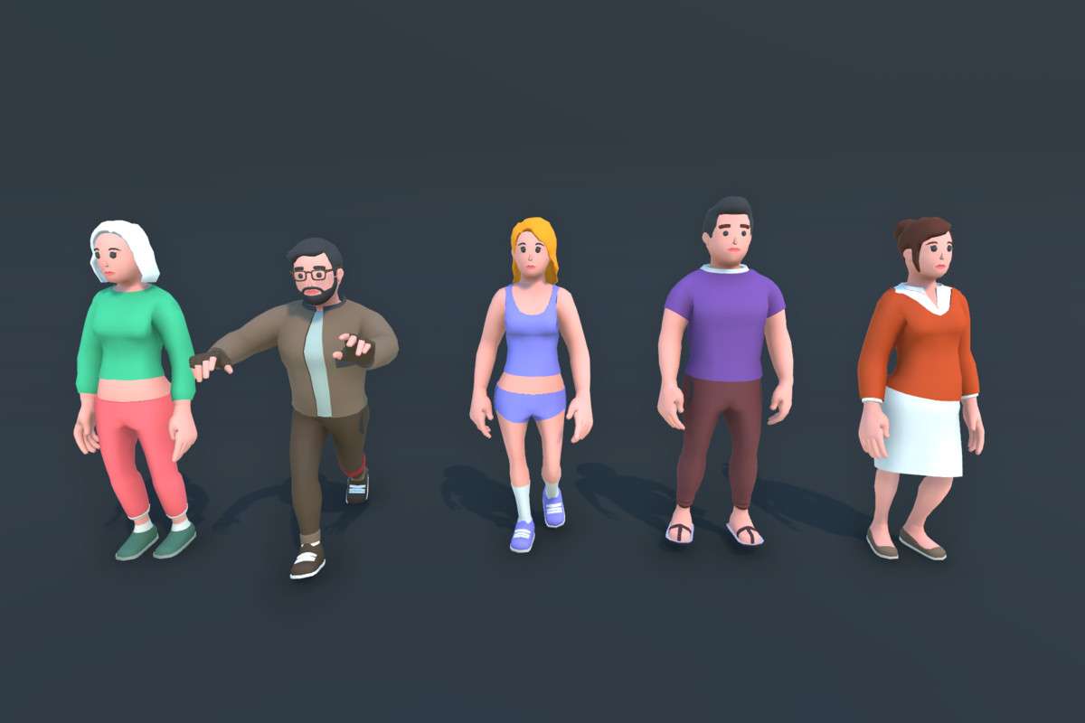 Customizable 3D Characters Vol 1 Screenshot {loop_index}