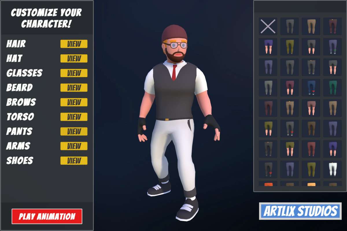 Customizable 3D Characters Vol 1 Screenshot {loop_index}