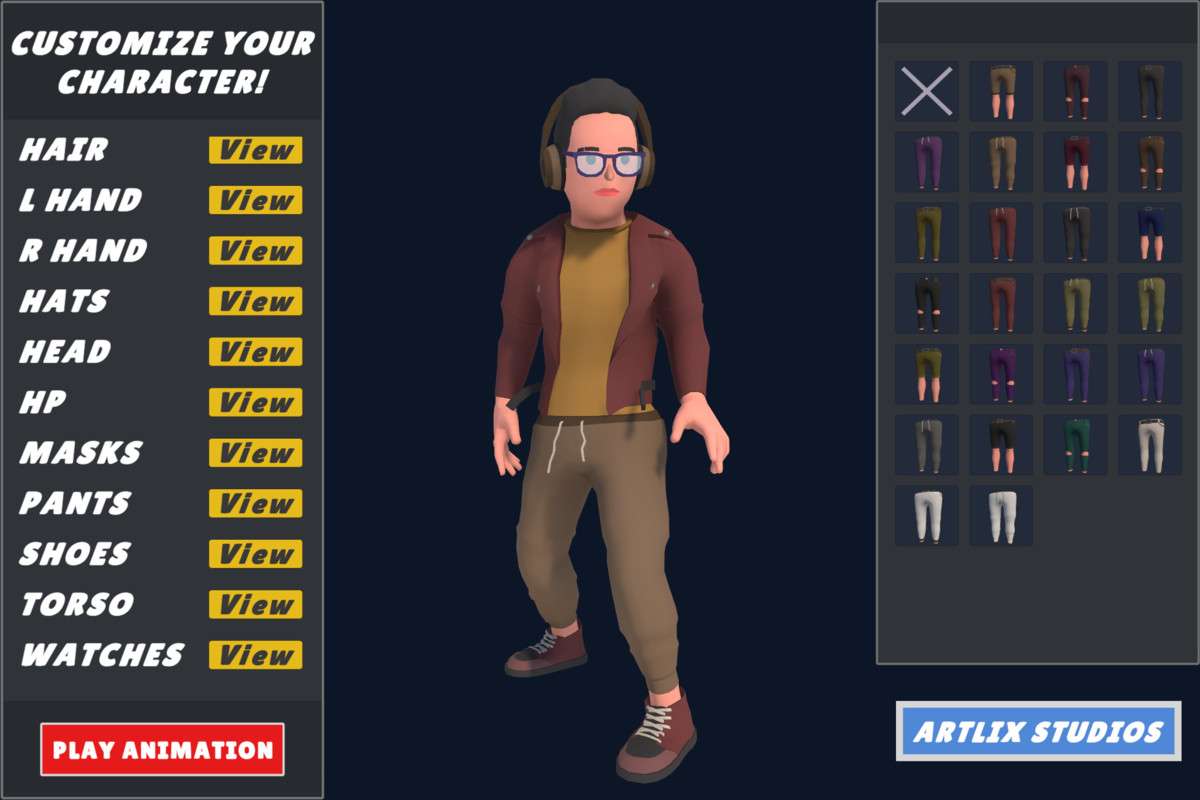 Customizable 3D City Characters Vol 1 Screenshot {loop_index}