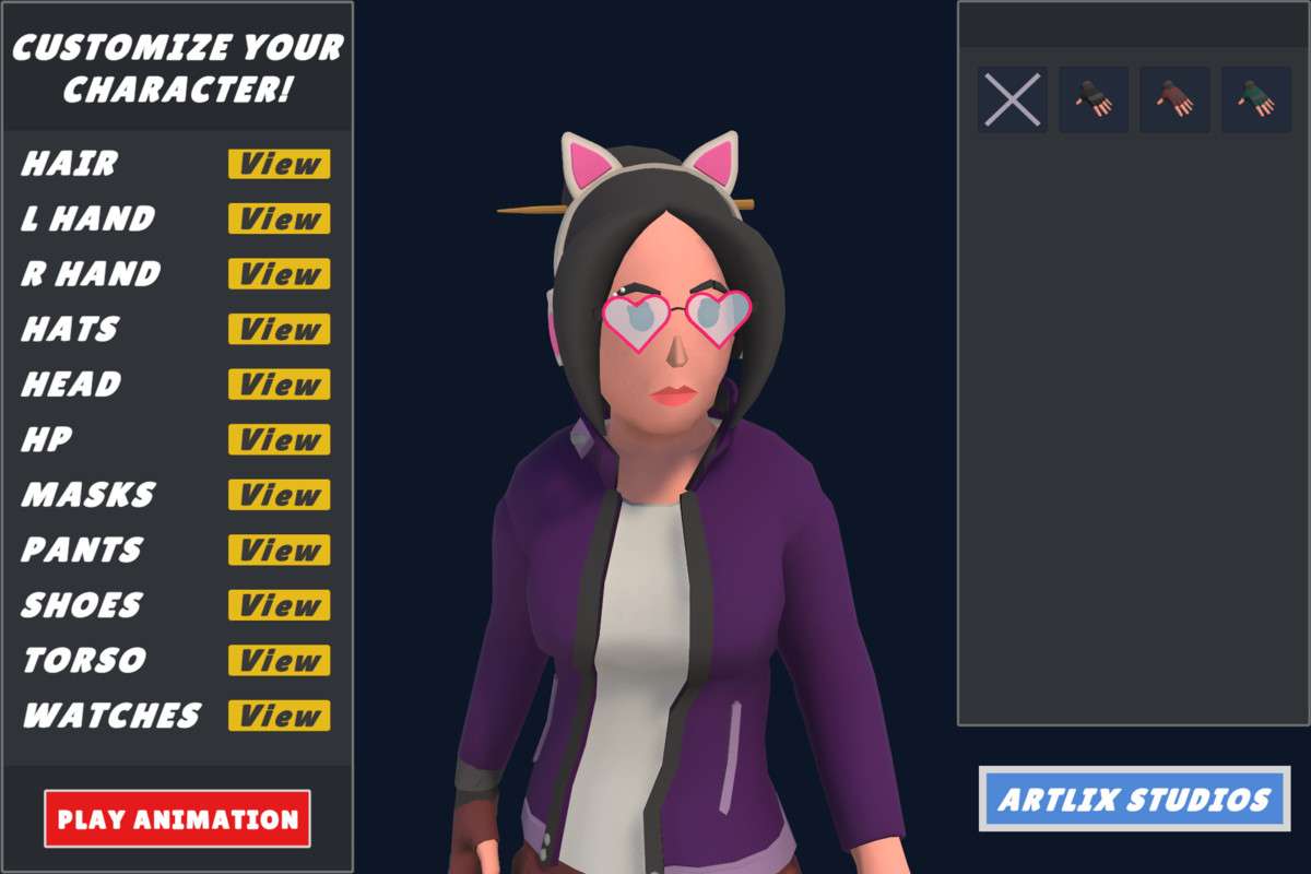 Customizable 3D City Characters Vol 1 Screenshot {loop_index}