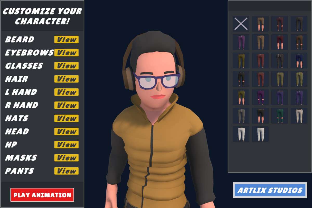 Customizable 3D City Characters Vol 1 Screenshot {loop_index}