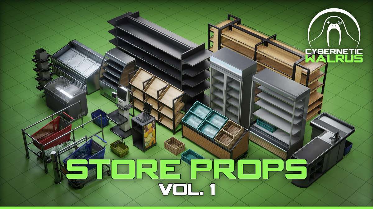 Grocery Store Furniture Pack Vol. 1 Screenshot {loop_index}
