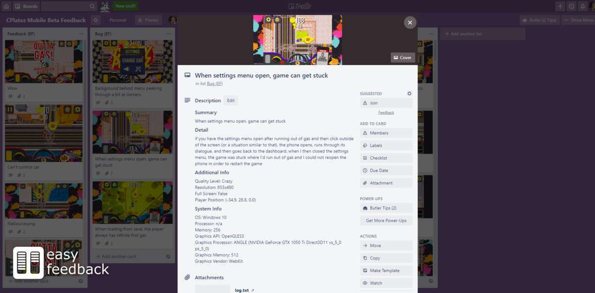 Easy Feedback Form Screenshot {loop_index}