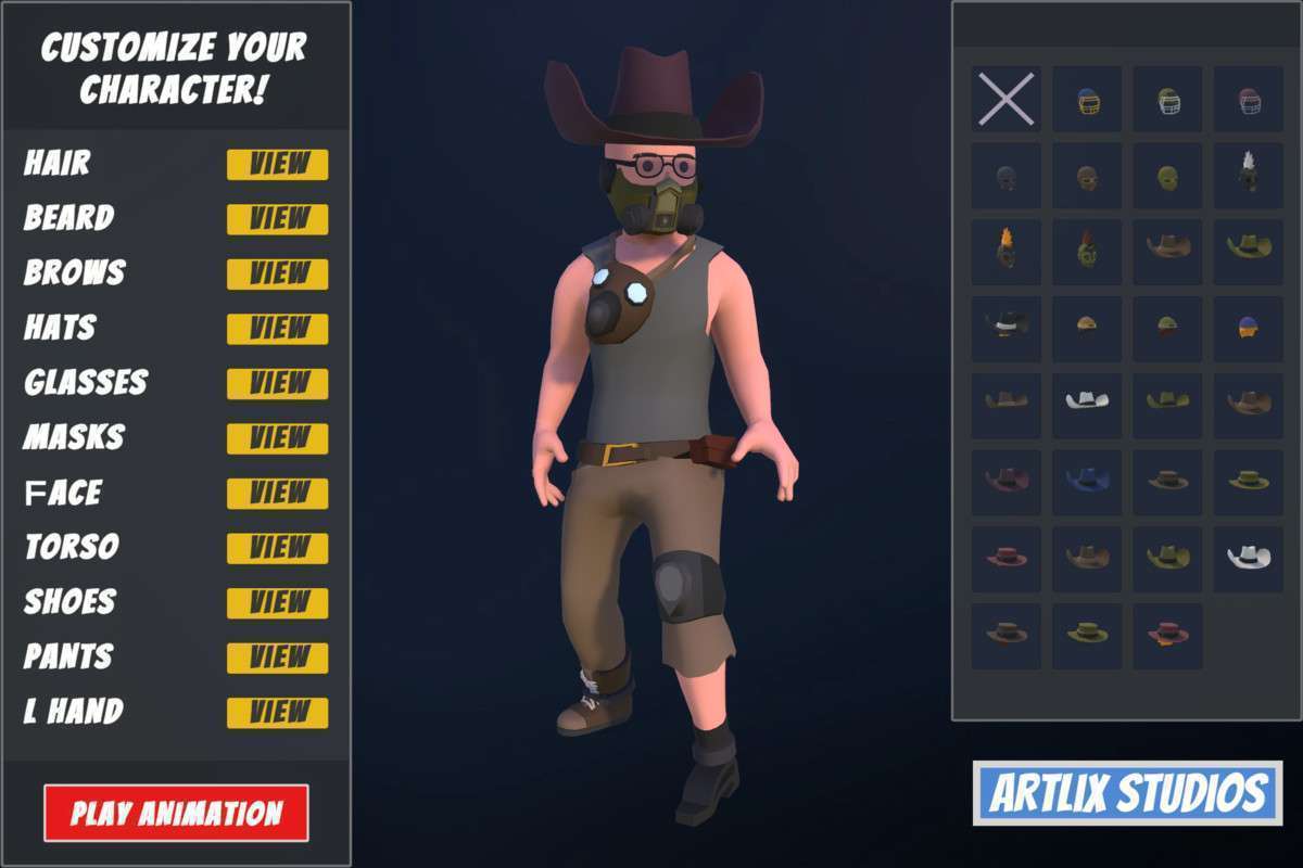 Customizable 3D Survival Characters Vol 2 Screenshot {loop_index}