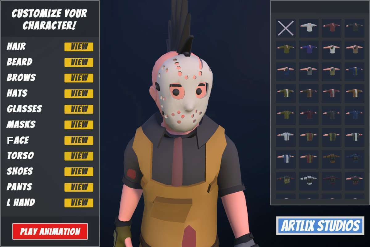 Customizable 3D Survival Characters Vol 2 Screenshot {loop_index}