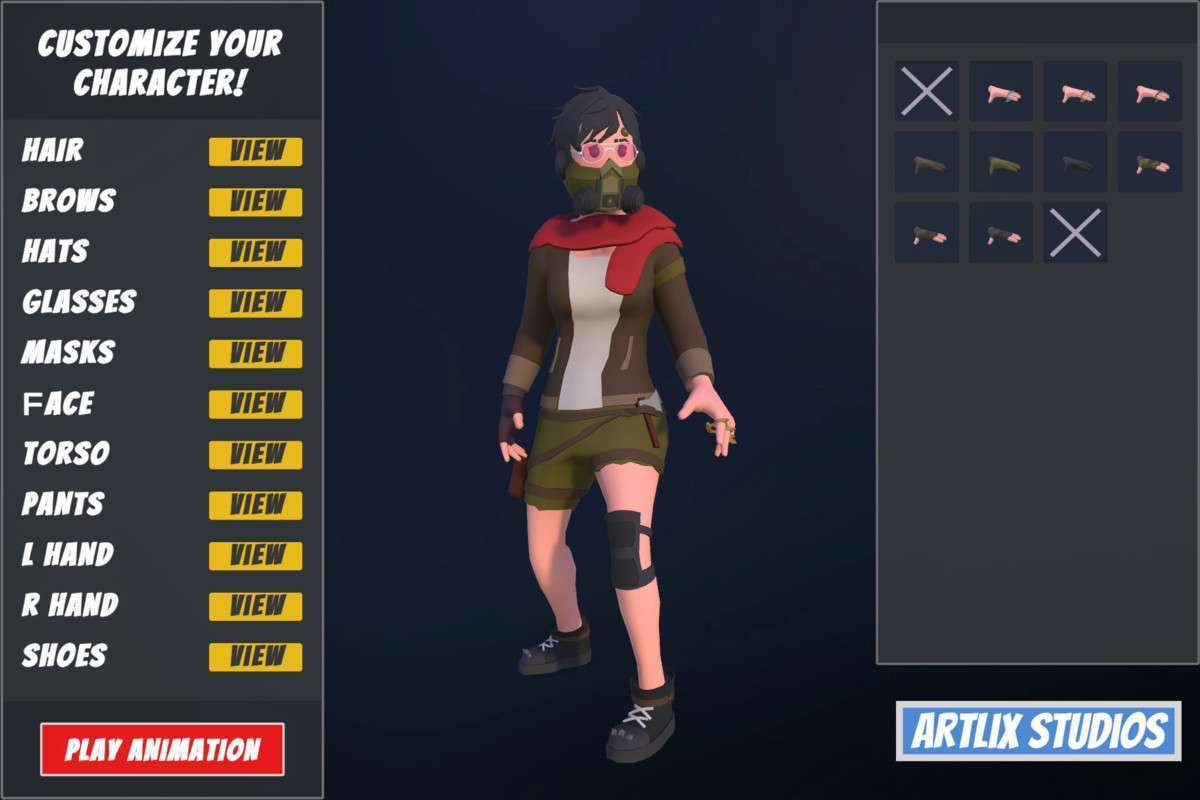 Customizable 3D Survival Characters Vol 2 Screenshot {loop_index}