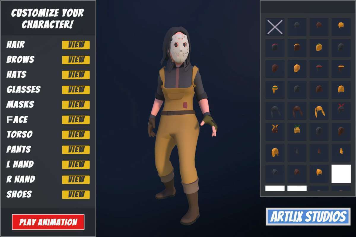 Customizable 3D Survival Characters Vol 2 Screenshot {loop_index}