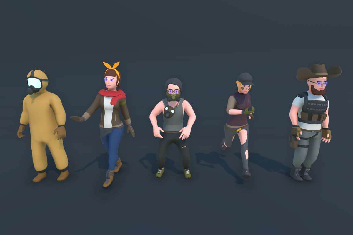 Customizable 3D Survival Characters Vol 2 Screenshot {loop_index}