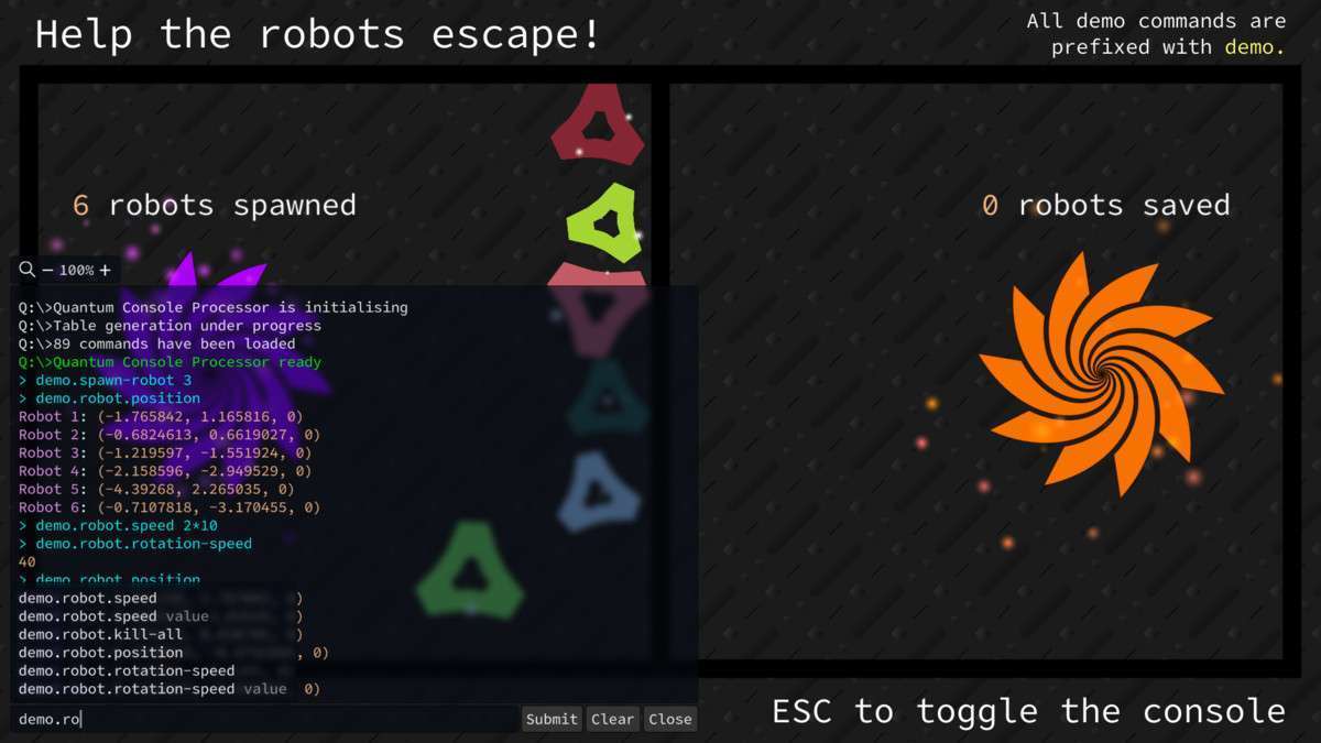 Quantum Console Screenshot {loop_index}