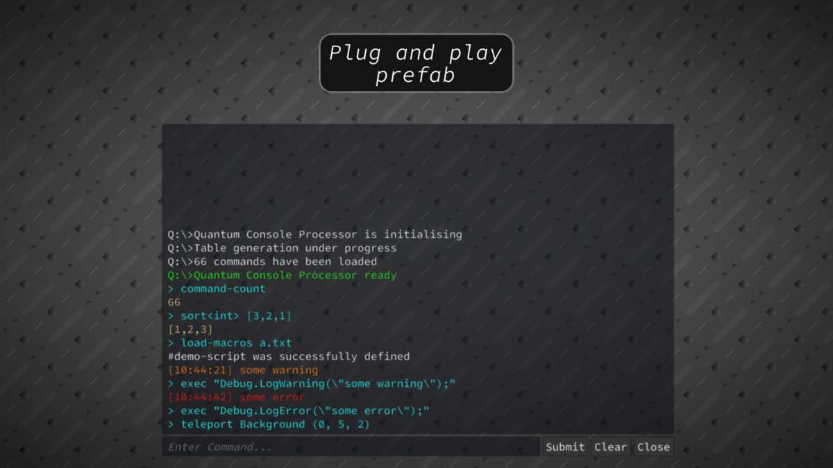Quantum Console Screenshot {loop_index}