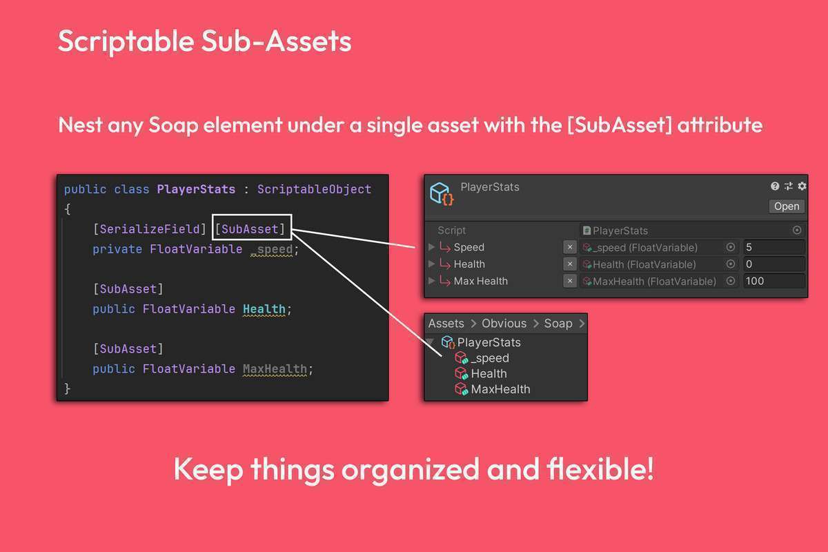 Soap – ScriptableObject Architecture Pattern Screenshot {loop_index}