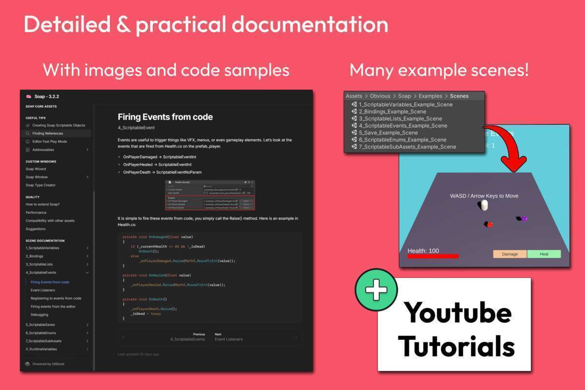 Soap – ScriptableObject Architecture Pattern Screenshot {loop_index}