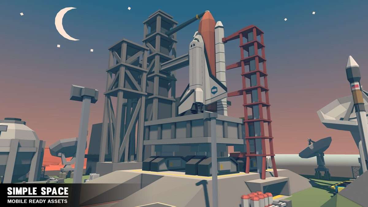 Simple Space – Cartoon Assets Screenshot {loop_index}