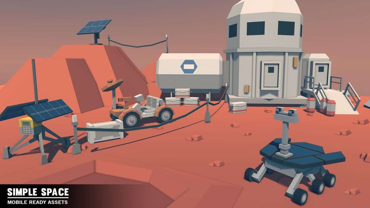 Simple Space – Cartoon Assets Screenshot {loop_index}