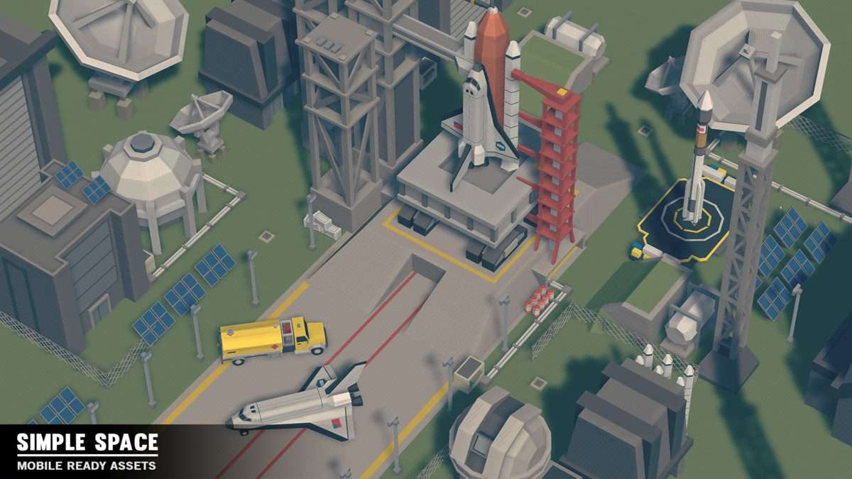 Simple Space – Cartoon Assets Screenshot {loop_index}