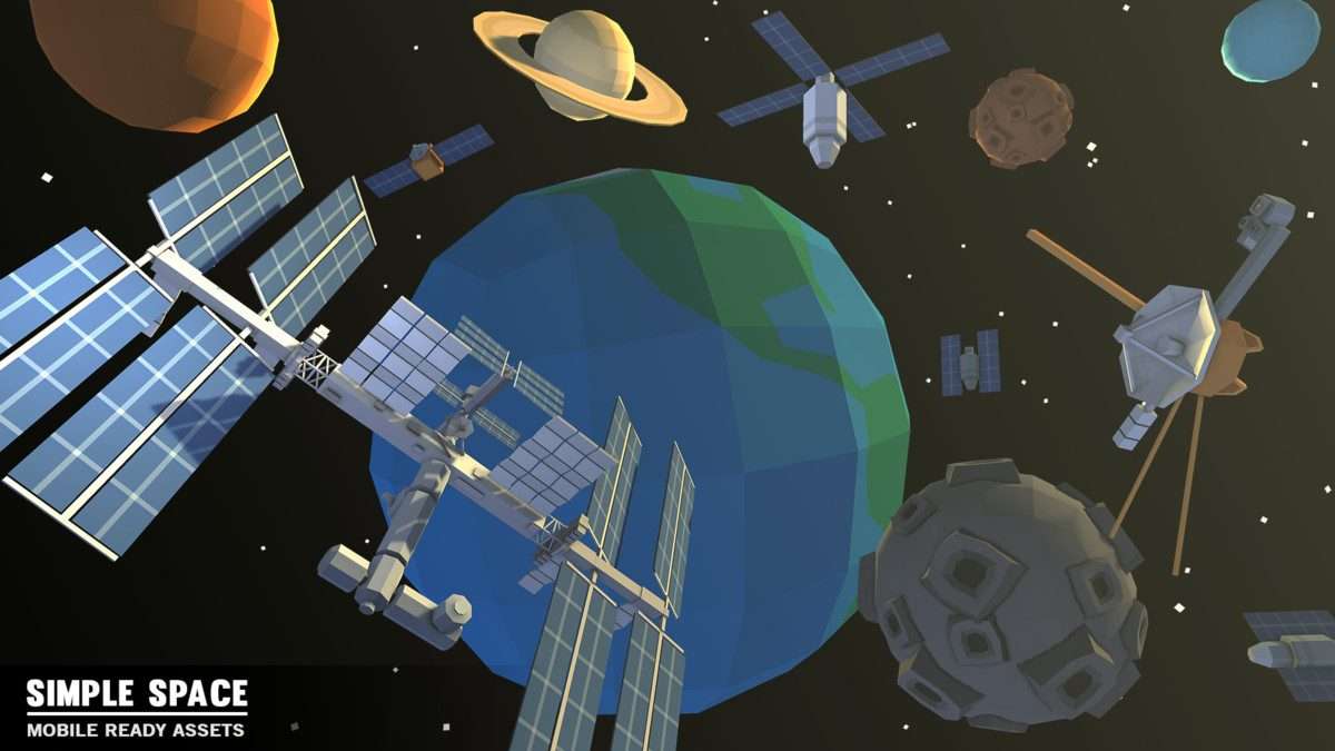 Simple Space – Cartoon Assets Screenshot {loop_index}