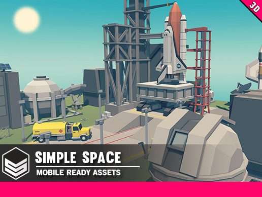 Simple Space – Cartoon Assets Free Download