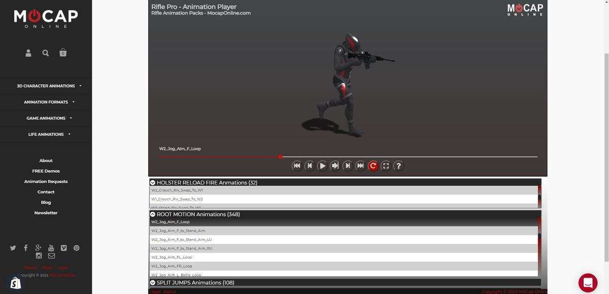RIFLE PRO: MoCap Animation Pack Screenshot {loop_index}