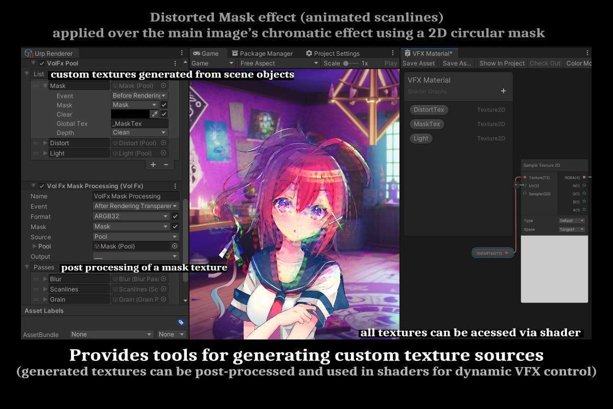VolFx – VFX Toolkit (Post Processing, Shaders, Timeline Tools) Screenshot {loop_index}