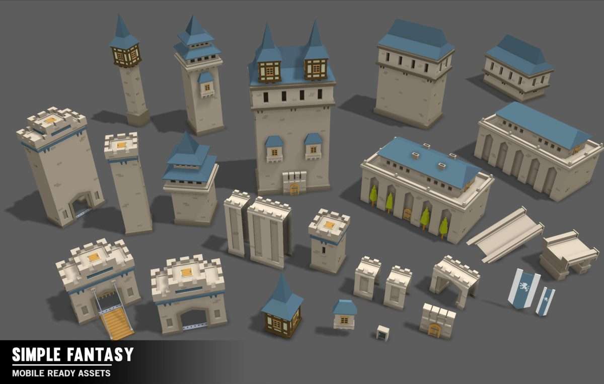 Simple Fantasy – Cartoon Assets Screenshot {loop_index}