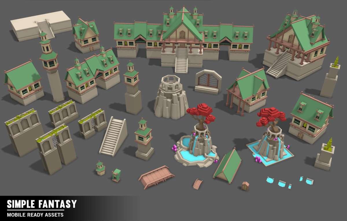 Simple Fantasy – Cartoon Assets Screenshot {loop_index}