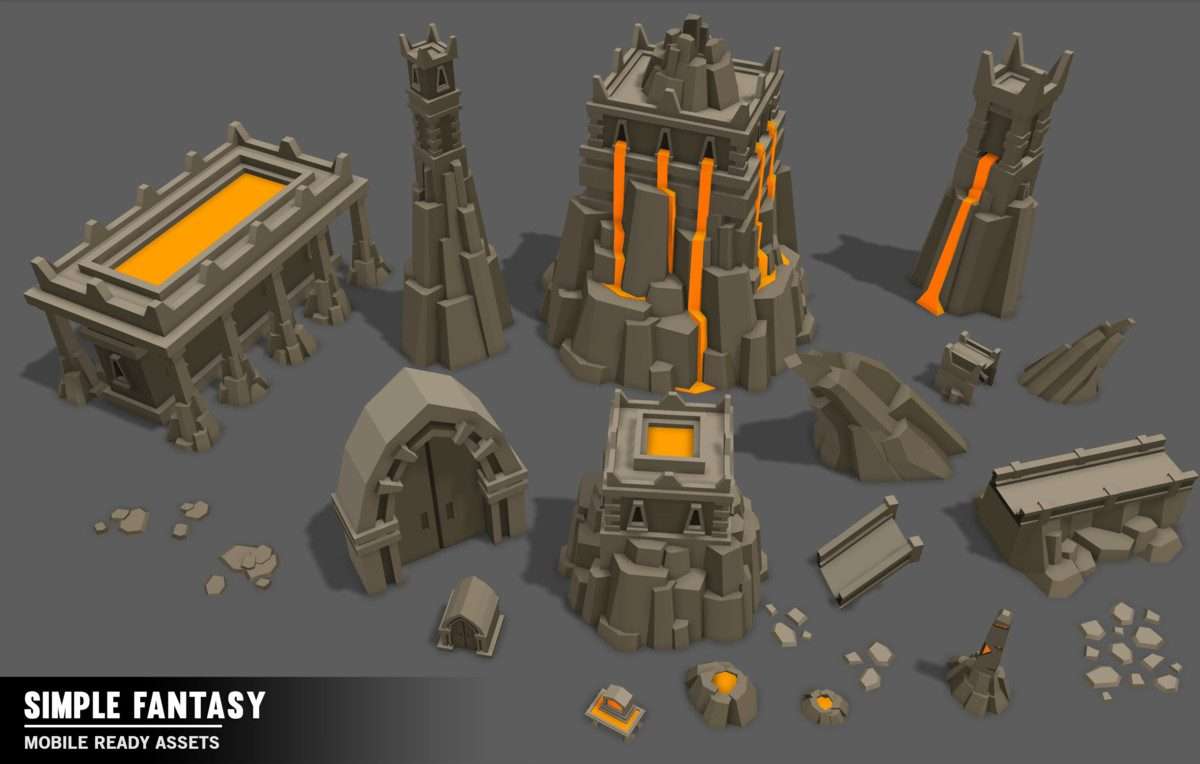 Simple Fantasy – Cartoon Assets Screenshot {loop_index}