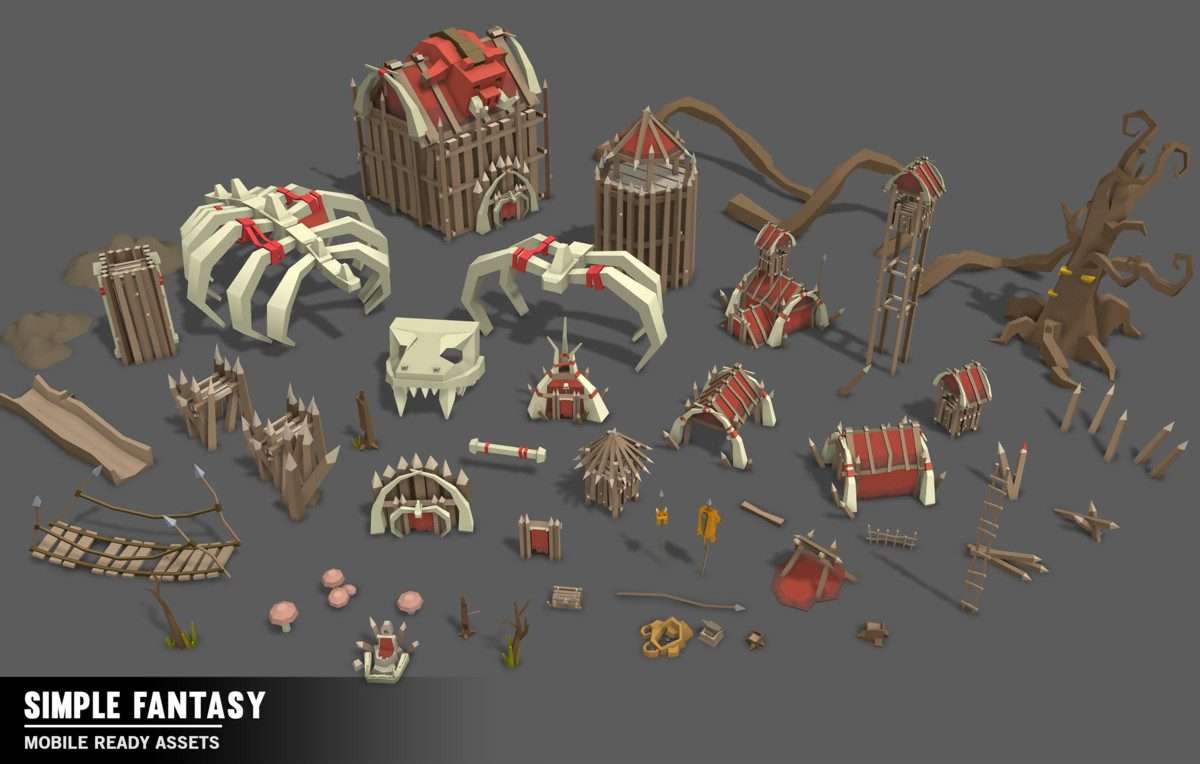 Simple Fantasy – Cartoon Assets Screenshot {loop_index}