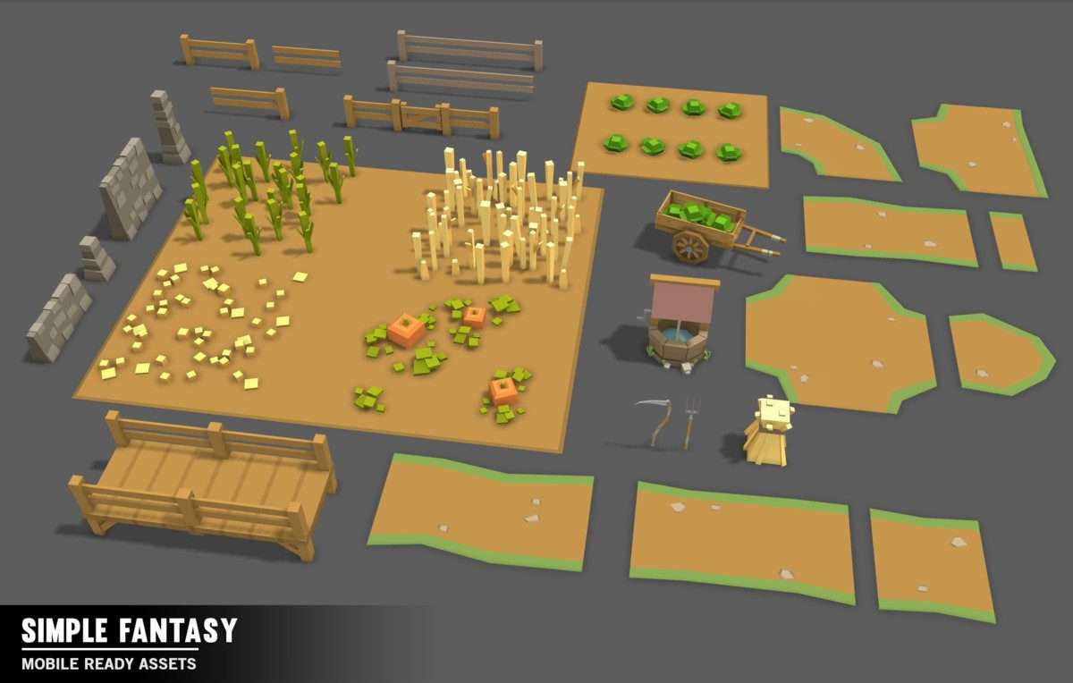 Simple Fantasy – Cartoon Assets Screenshot {loop_index}