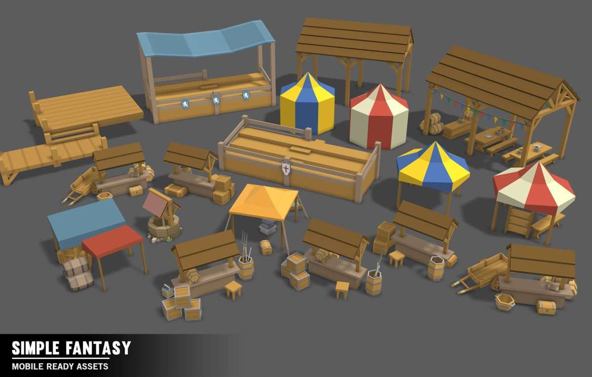 Simple Fantasy – Cartoon Assets Screenshot {loop_index}