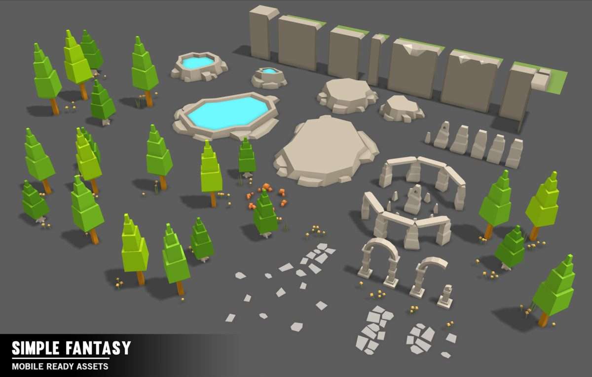 Simple Fantasy – Cartoon Assets Screenshot {loop_index}