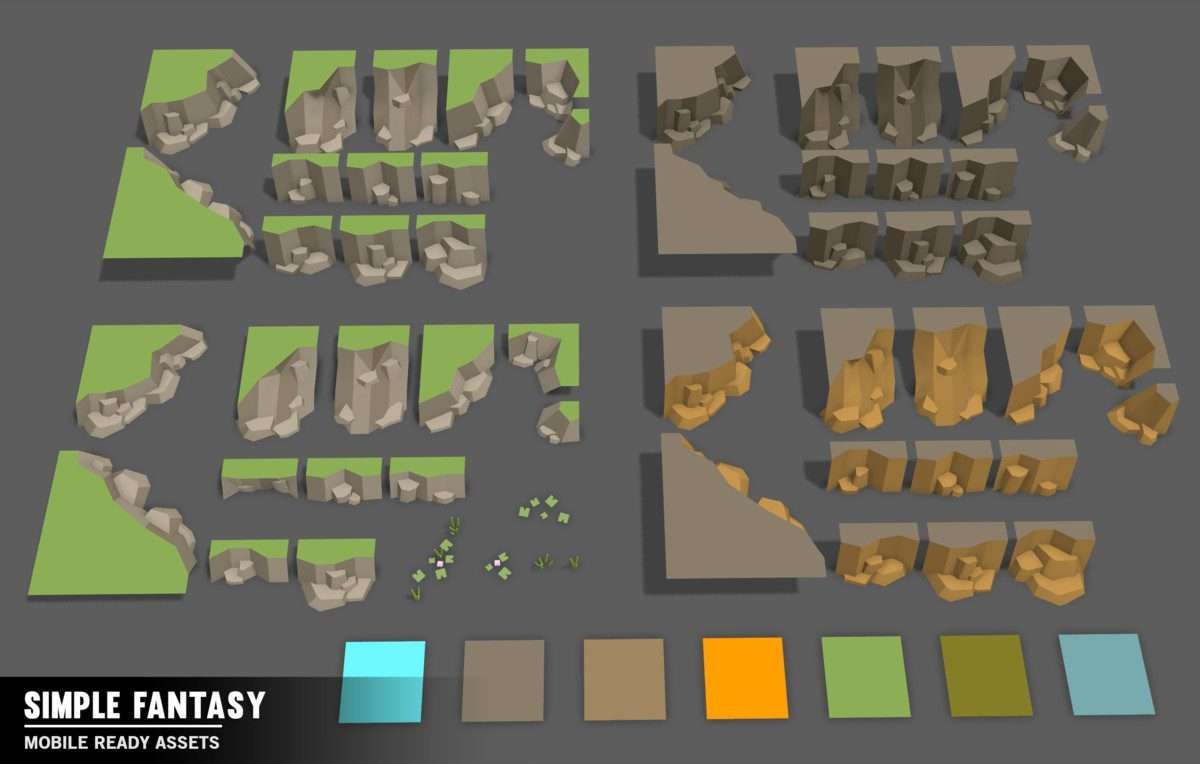 Simple Fantasy – Cartoon Assets Screenshot {loop_index}