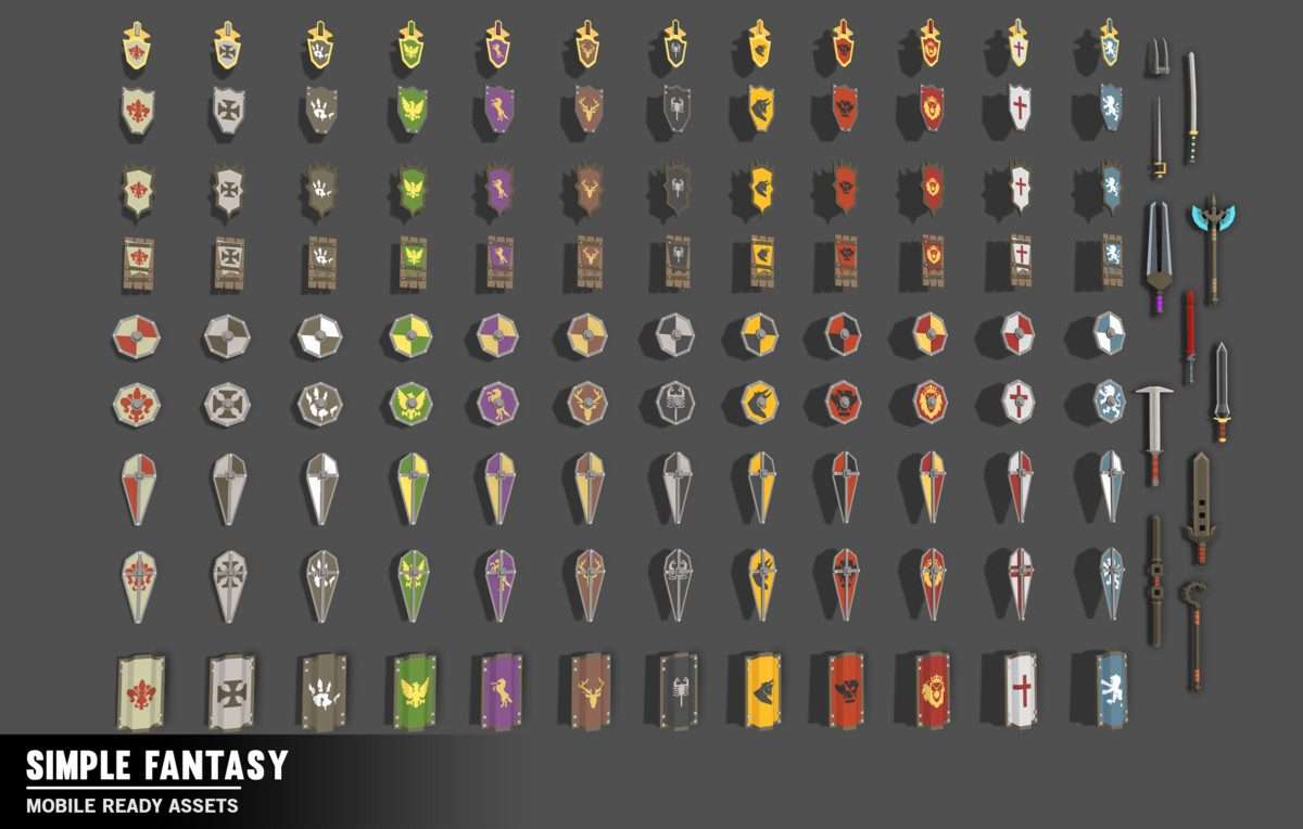 Simple Fantasy – Cartoon Assets Screenshot {loop_index}