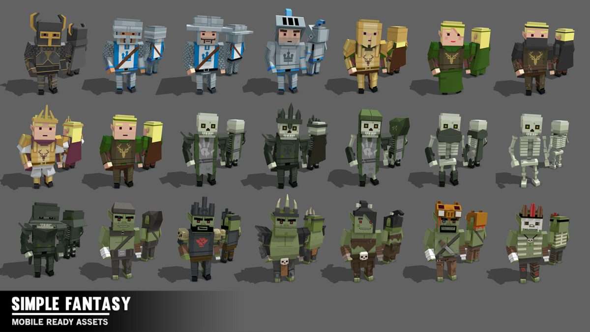 Simple Fantasy – Cartoon Assets Screenshot {loop_index}