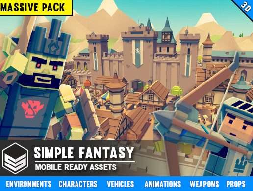 Simple Fantasy – Cartoon Assets Free Download
